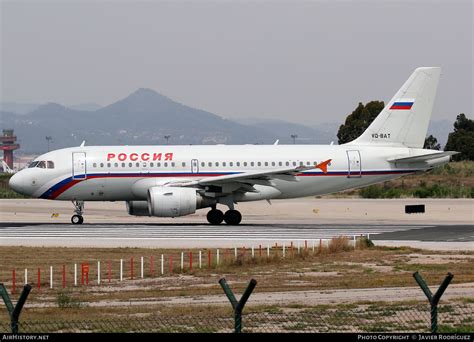 Aircraft Photo Of VQ BAT Airbus A319 111 Rossiya Russian Airlines