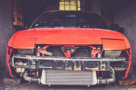 Free Images : transportation, broken, crash, sports car, bumper ...