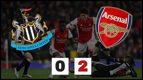 Newcastle 0 2 Arsenal Fabian Schar Own Goal Doubles Gunners Lead