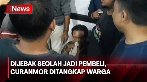 Menjebak Berpura Pura Jadi Pembeli Seorang Pelaku Curanmor Di