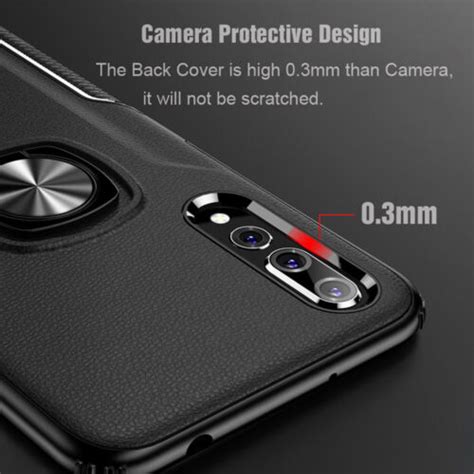 Case For Huawei P Lite Pro P Armour Shockproof Ring Holder Phone