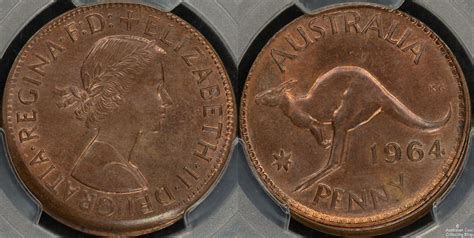 Australia Penny Partial Collar Error Ms Rb Our Coin Catalog