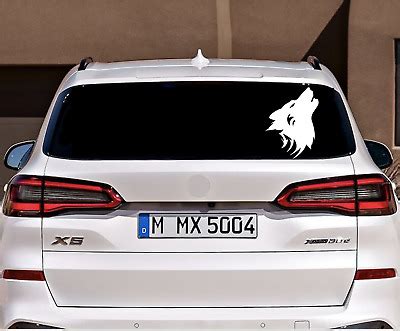 Wolf Heckscheibe Auto Styling Tuning Aufkleber Sticker Ebay