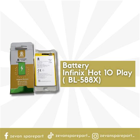 Jual Baterai Infinix Hot Play Bl Bx Shopee Indonesia