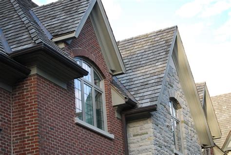 Gable Trim House Exterior Toronto By Royal Exterior Fine