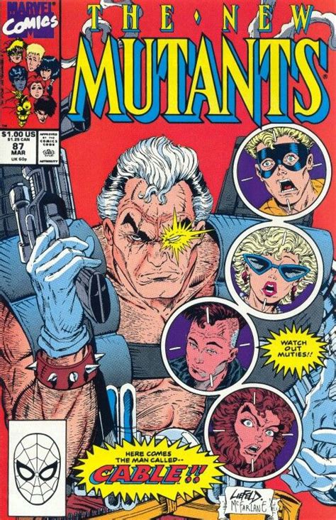 Cable First Appearance The New Mutants Valuable Comic Books Comic