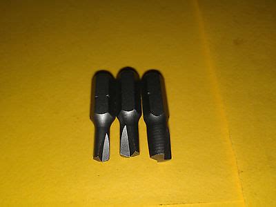 3x Standard Screwdriver Bits Clutch C1 C2 C3 | eBay