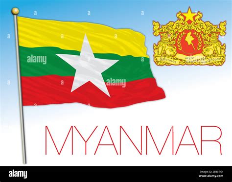 Myanmar Tempel Stock Vektorgrafiken Kaufen Alamy