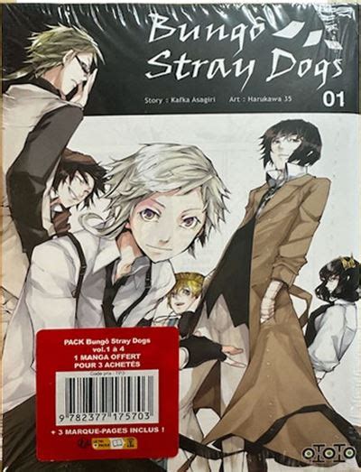 Bungô Stray Dogs T01 à T04 Pack Bungo Stray Dogs Kafka Asagiri