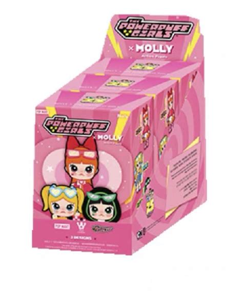 Exclusive Molly Powerpuff Girls Series Cm Action Popmart Full Set