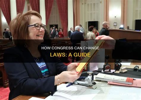 how to change laws