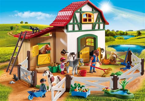 Pony Farm - 5684 - PLAYMOBIL® USA