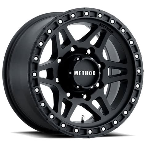 17 Method Wheels 312 Matte Black Off Road Rims MD077 1