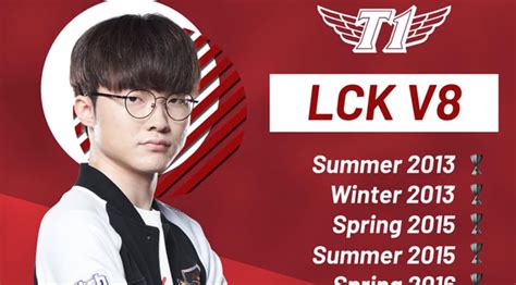 Liên Minh Huyền Thoại Quỷ Vương Faker Giành được Chiếc Cúp Lck Thứ 8