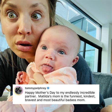 Extratv On Twitter Tongues Out For Kaley Cuocos First Mothersday