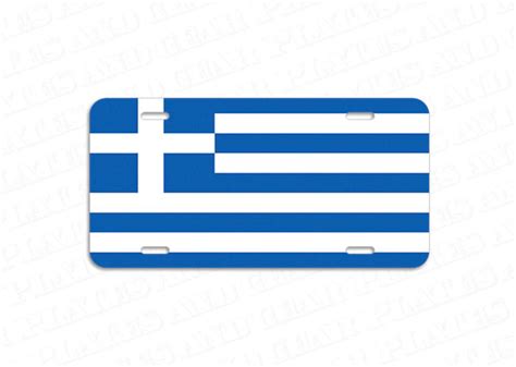 Greece | Custom Plates and Signs