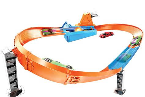 Mattel Hot Wheels Rapid Raceway Champion Set Gbf Gjm Toysfirst Gr