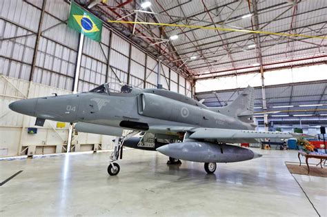 Embraer Delivers Last Updated Af Fighter Jet To The Brazilian Navy