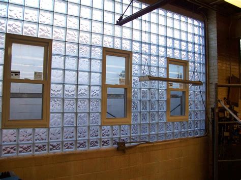 Commercial Factory Industrial Glass Block And Vinyl Replacement Windows