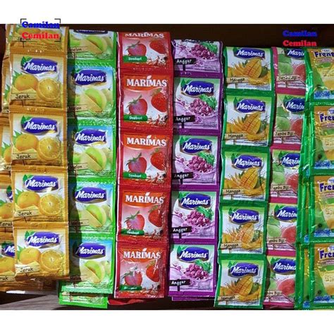 Jual Marimas Minuman Instant Serbuk Aneka Rasa Renceng Sachet