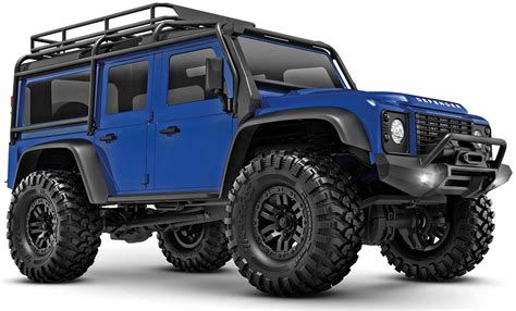 Traxxas Trx 4m Land Rover Defender Blau 118 4wd Rtr Scale Crawler Inkl