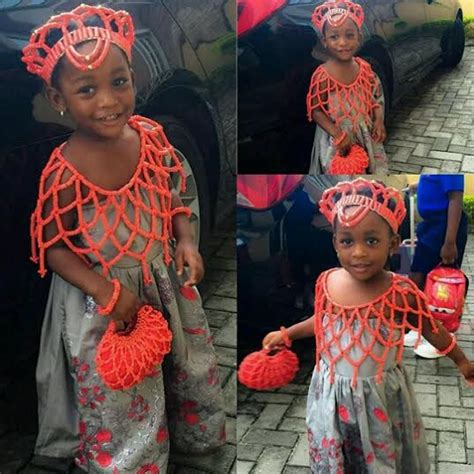 Nigerian Celebrity Kids Rock Traditional Costumes To Mark Nigeria's ...