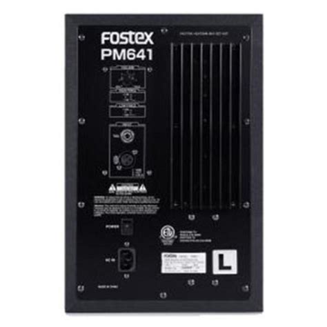 Disc Fostex Pm Professional Way Studio Monitor Left At Gear Music