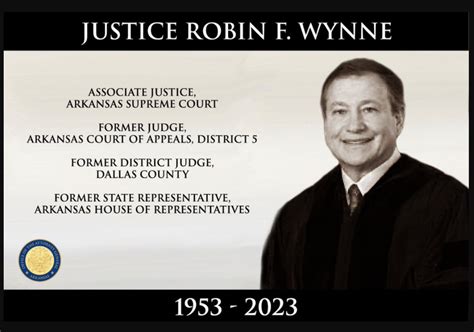 Robin Wynne Obituary Arkansas Supreme Court Justice Robin Wynne S