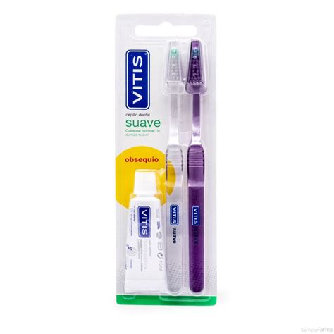 Comprar Duplo Vitis Cepillo Dental Suave Regalo Online