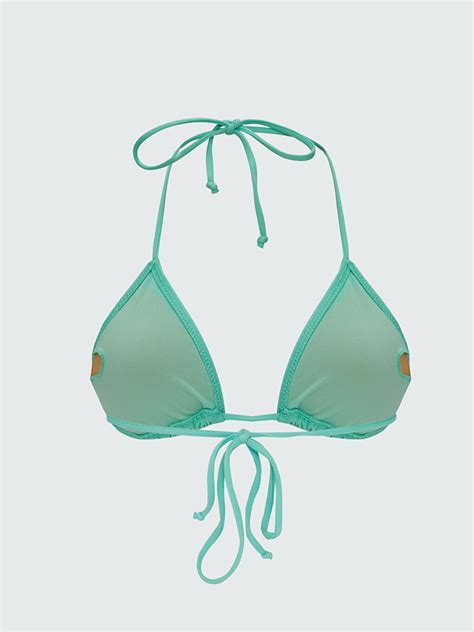 LC WAIKIKI Women S Halter Plain Bikini Top S3AB07Z8 DR9 S3AB07Z8 DR9 LC Waikiki