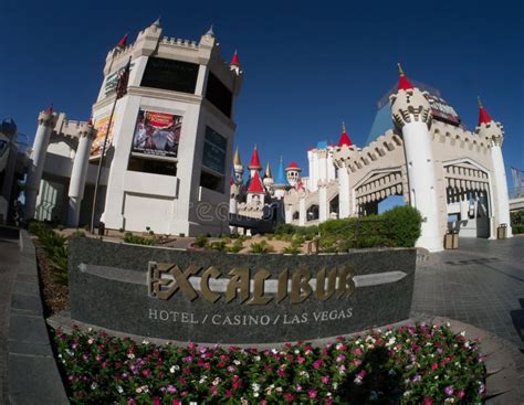 Excalibur Hotel and Casino Las Vegas Editorial Stock Photo - Image of ...