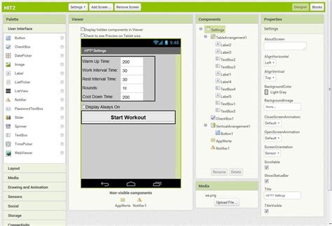 Mit App Inventor Locsty