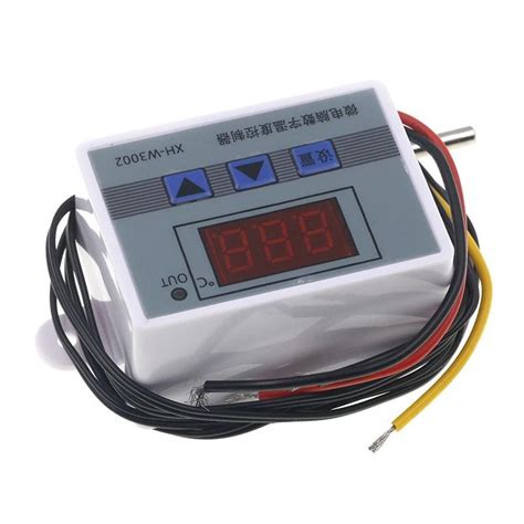 Buy 1X 220V 24V 12V Digital LED Temperature Controller 10A Thermostat