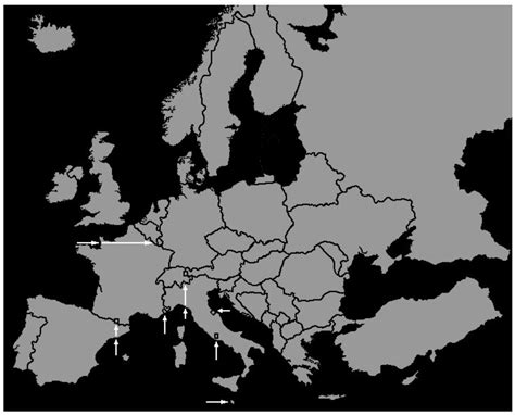 I made no changes to this European map at all. Just a plain ordinary ...