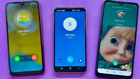 Samsung S10e Incoming Call BiP Xiaomi Note 7 Nandbox Call Xiaomi