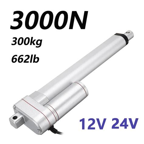 3000n Electric Linear Actuator 12v Linear Motor Moving Distance Stroke