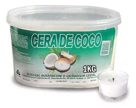 Cera De Coco Vegetal 100 Vegana Para Velas 1 Kg MercadoLibre