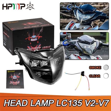 Head Lamp Lc Lc V V V V V V V Led Lampu Depan Head Lamp Super