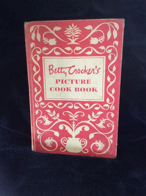 Vintage 1950 Betty Crocker S Picture Cook Book First Edition 3rd Printing Ebay