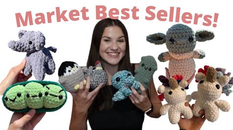 Best Seller Crochet Amigurumi Patterns To Make For Markets Crochet