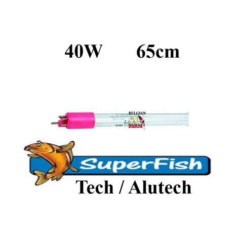 UVC Lampe T5 40W ALUTECH Tech Superfish Belgian Koi Farm FR