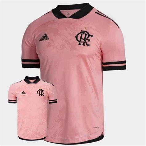 Camisa Do Flamengo 2020 Outubro Rosa Adidas Promotop