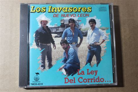 LOS INVASORES DE NUEVO LEON LA LEY DEL CORRIDO ULTRA RARE NEW SEALED EBay