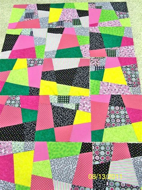 How To Make A Crazy Nine Patch Quilt Block Make Artofit