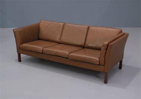 Three Seater Sofa in Leather – Grandfather's Axe