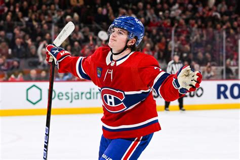 Canadiens Caufield On La Poche Bleue The Hockey News Montreal