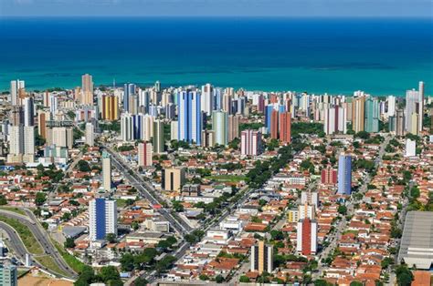 Premium Photo Joao Pessoa Paraiba Brazil On November 18 2007 Aerial View Showing Buildings And