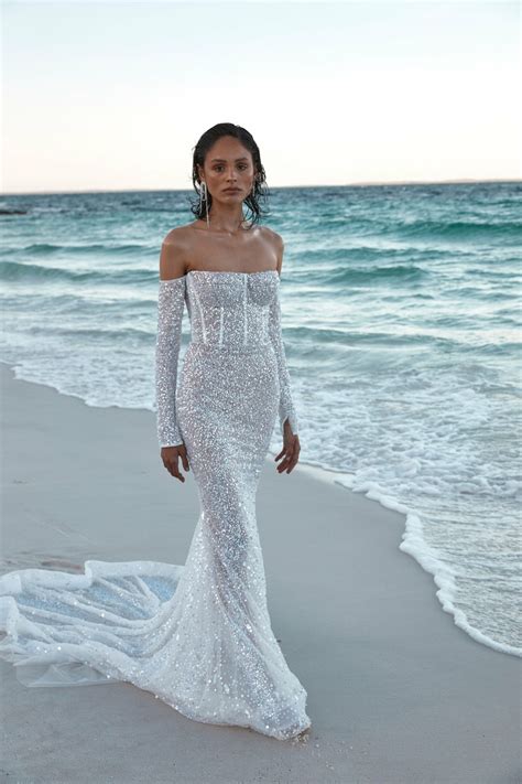 40 Sensational Sequin Wedding Dresses