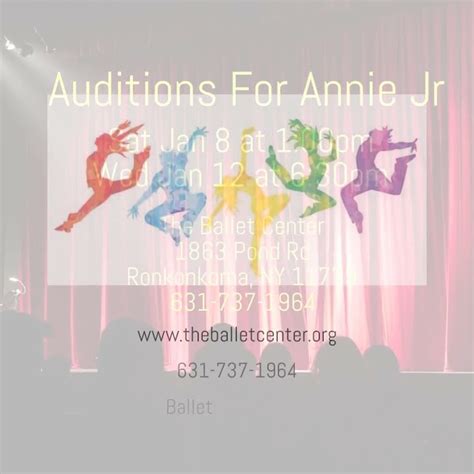 Auditions For Annie Jr Youtube