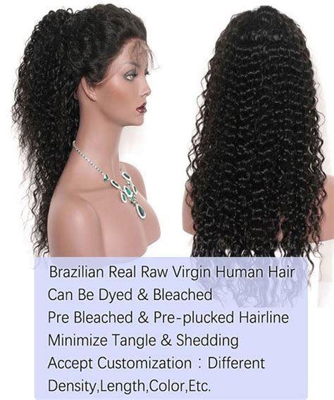 Dolago Invisible Hd Swiss Curly 13x6 Lace Front Human Hair Wigs For